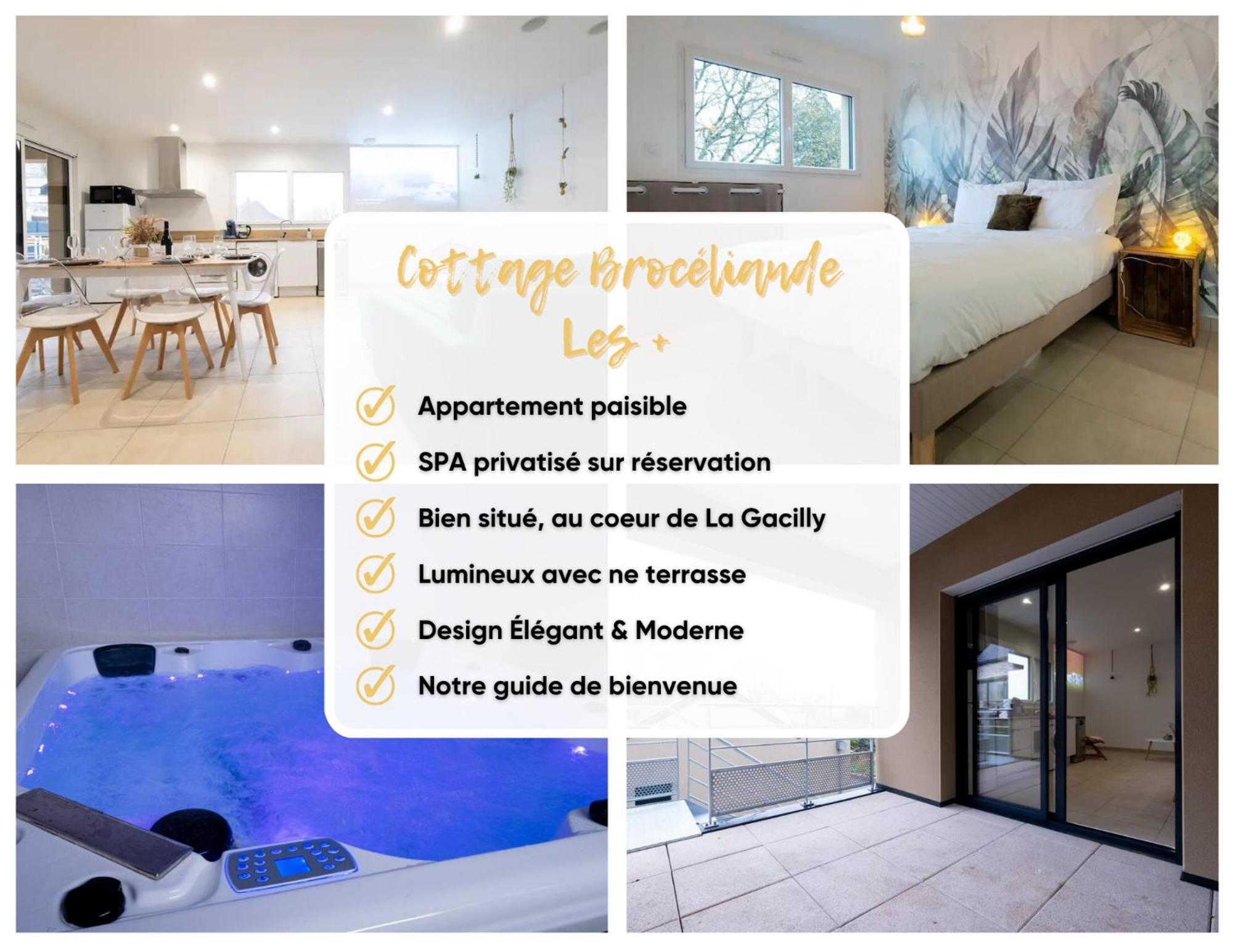 Appart Hotel La Gacilly-Centre Ville-Spa-Parking 外观 照片