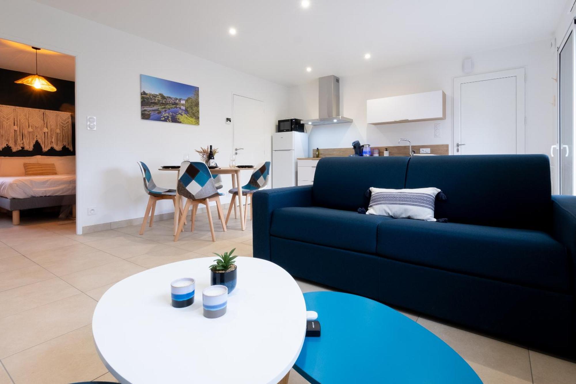 Appart Hotel La Gacilly-Centre Ville-Spa-Parking 外观 照片