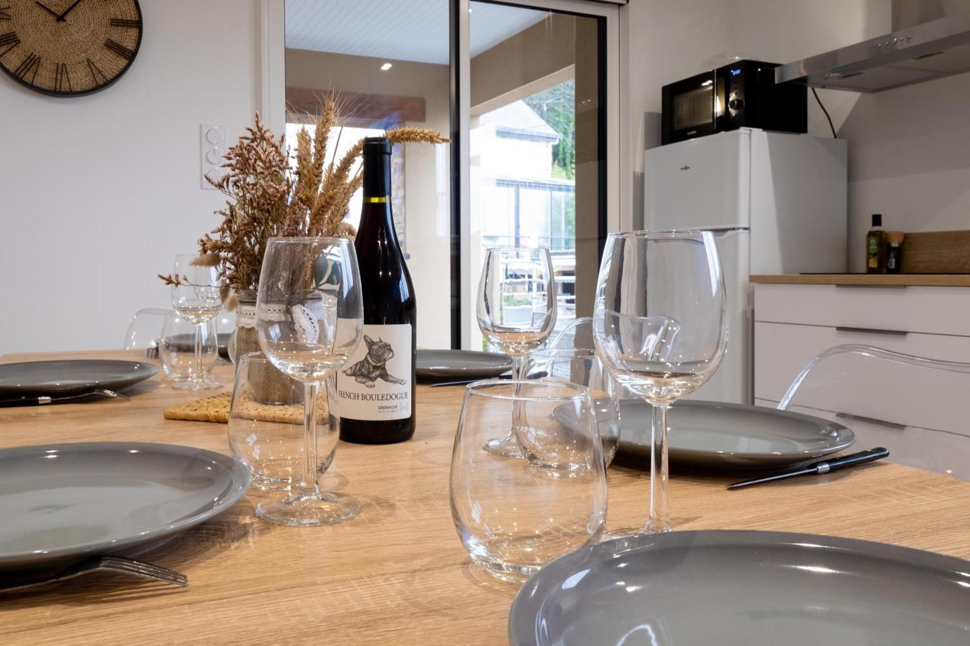 Appart Hotel La Gacilly-Centre Ville-Spa-Parking 外观 照片