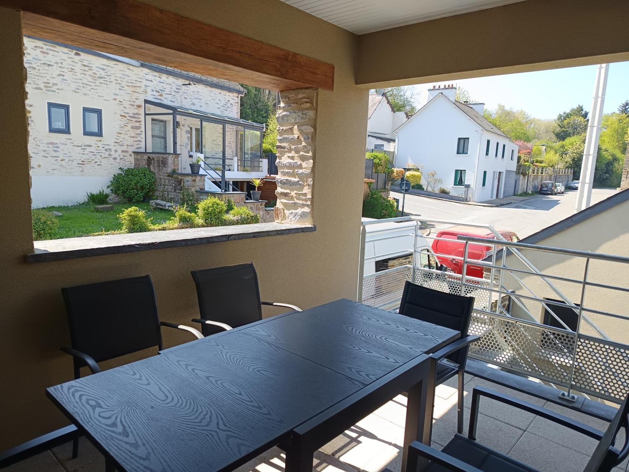 Appart Hotel La Gacilly-Centre Ville-Spa-Parking 外观 照片